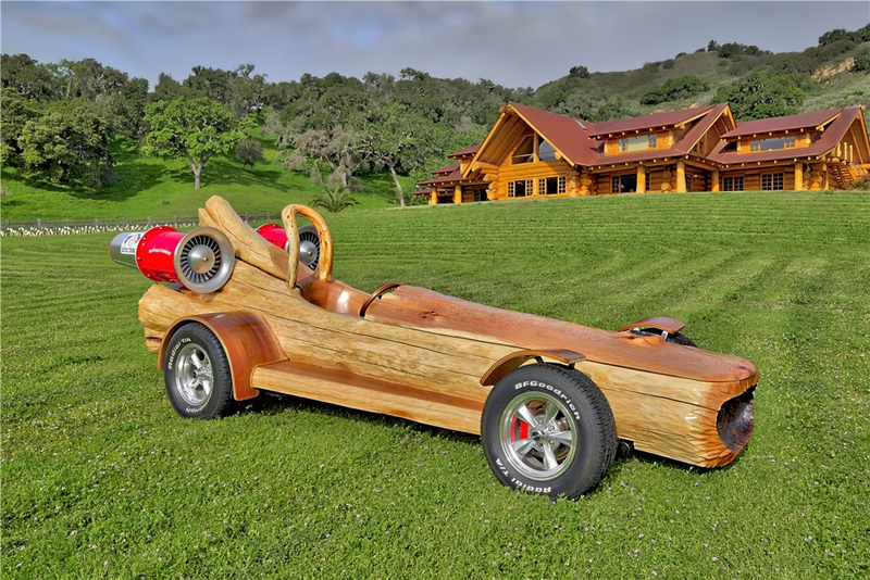 Illustration for article titled Here's Your Chance To Buy The World's Fastest Motorized Log